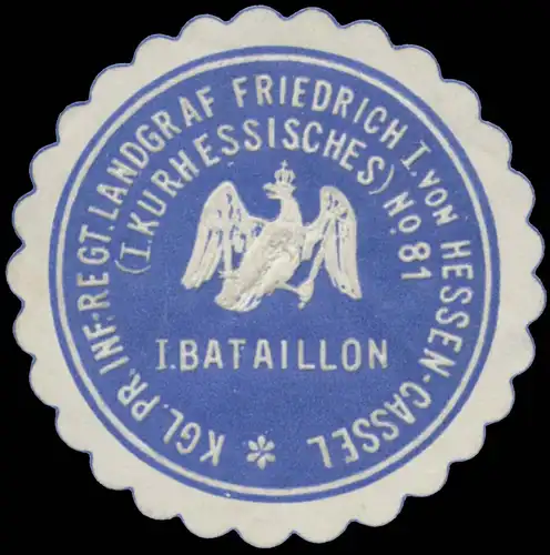 K.Pr. Infantrieregiment Landgraf Friedrich von Hessen-Cassel