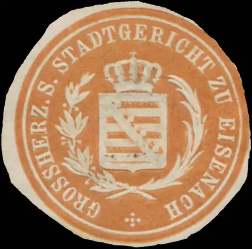 Gr.S. Stadtgericht Eisenach