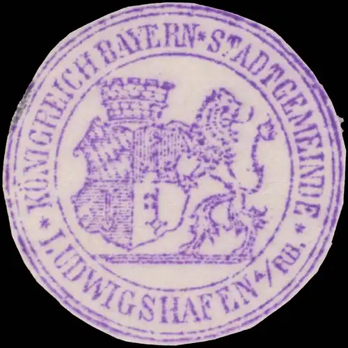 K. Bayern Stadtgemeinde Ludwigshafen