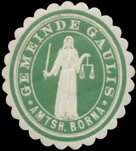 Gemeinde Gaulis Amtsh. Borna