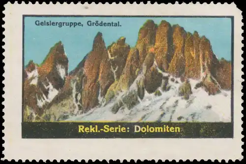 Geislergruppe, Grödental