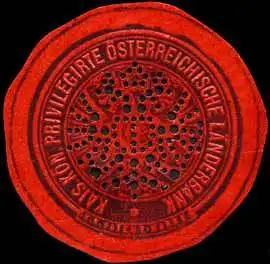 Kaiserlich Königlich Privilegirte Ãsterreichische Länderbank