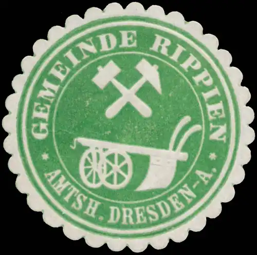 Gemeinde Rippien Amtsh. Dresden-A