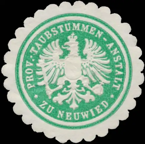 Prov. Taubstummenanstalt zu Neuwied