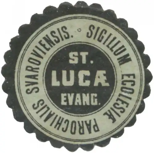 Siegel der Parochie Svarov