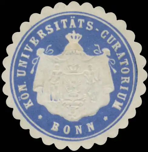 Kön. Universitäts-Curatorium Bonn