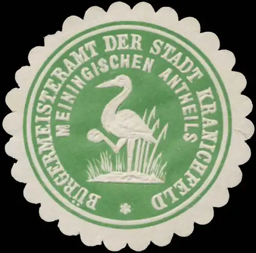 Bürgermeisteramt der Stadt Kranichfeld