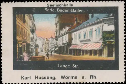 Lange StraÃe Baden-Baden
