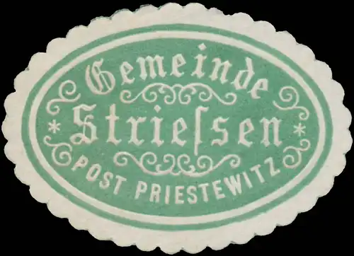 Gemeinde StrieÃen Post Pristewitz