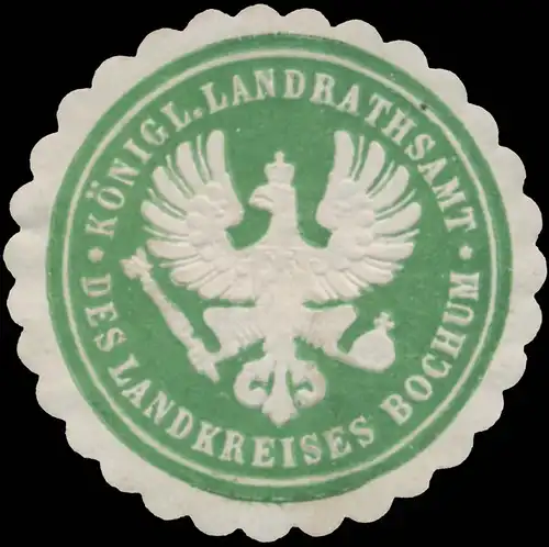 KÃ¶nigl. Landrathsamt des Landkreises Bochum