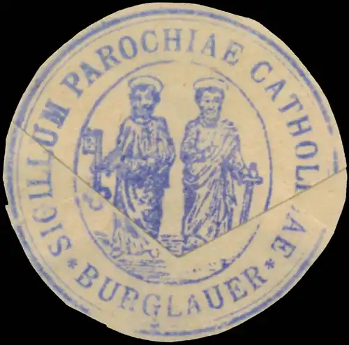 Sigillum parochiae catholicae Burglauer