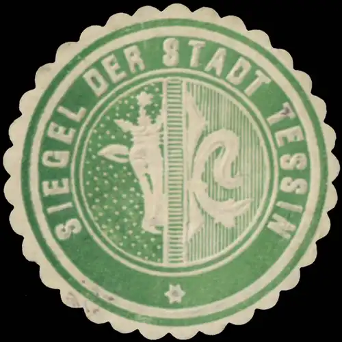 Siegel der Stadt Tessin