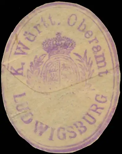 K. Württ. Oberamt Ludwigsburg