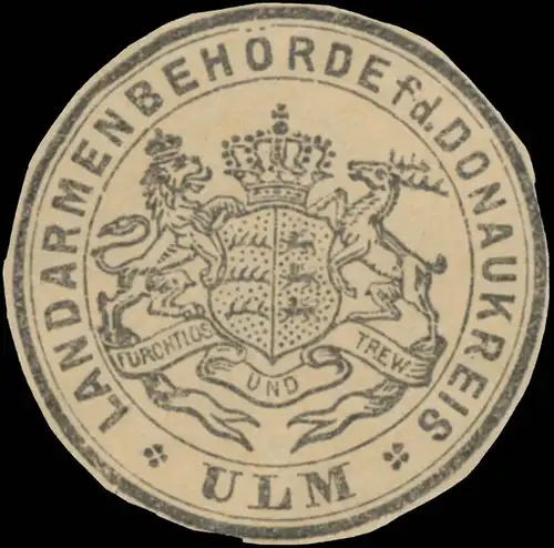 Landarmenbehörde für den Donaukreis