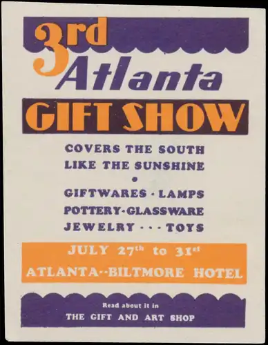 3. Atlanta Gift Show