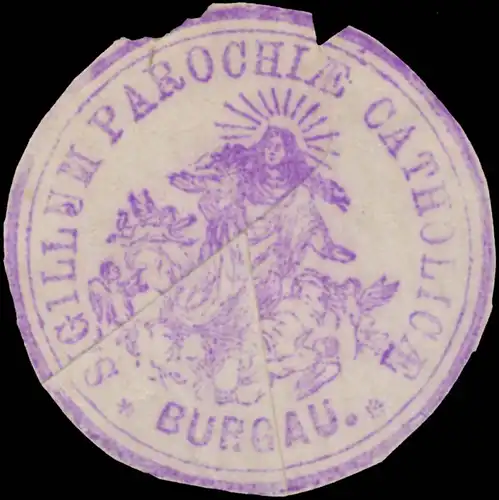 Sigillum parochiae catholicae Burgau