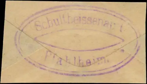 Schultheissenamt Pfahlheim