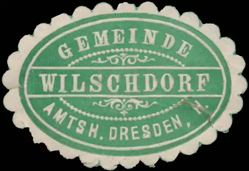 Gemeinde Wilschdorf Amtsh. Dresden N