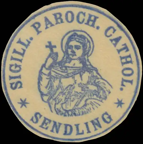 Sigillum parochiae catholigue Sendling