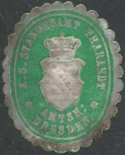 K.S. Standesamt Tharandt Amtsh. Dresden