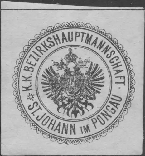 K.K. Bezirkshauptmannschaft St. Johann im Pongau