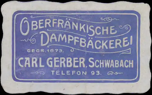 OberfrÃ¤nkische DampfbÃ¤ckerei