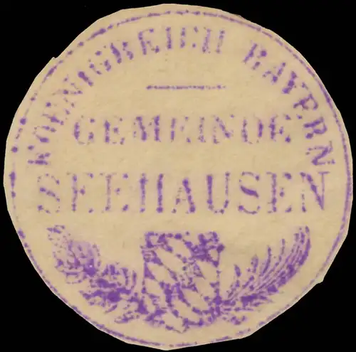 K. Bayern Gemeinde Seehausen
