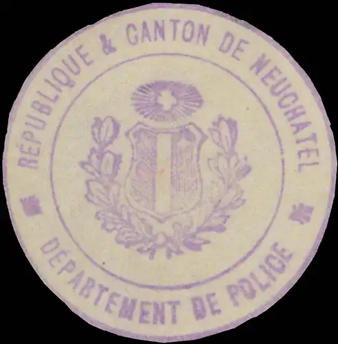Republik & Canton Neuchatel - Polizei-PrÃ¤sidium