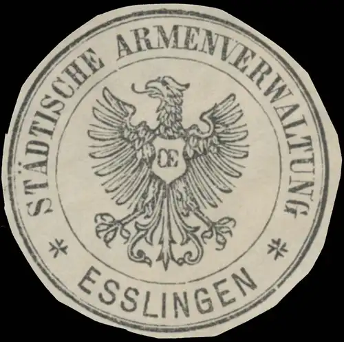 StÃ¤dtische Armenverwaltung Esslingen
