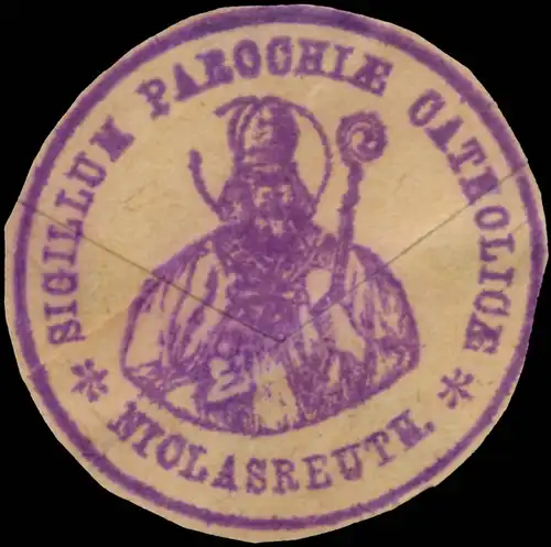 Sigillum parochiae catholigue Niclasreuth