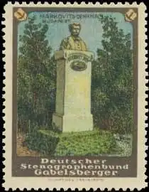 Markovits-Denkmal (Stenografie)