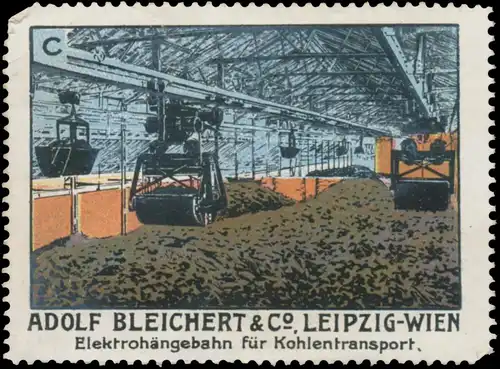 Elektrohängebauhn für Kohlentransport
