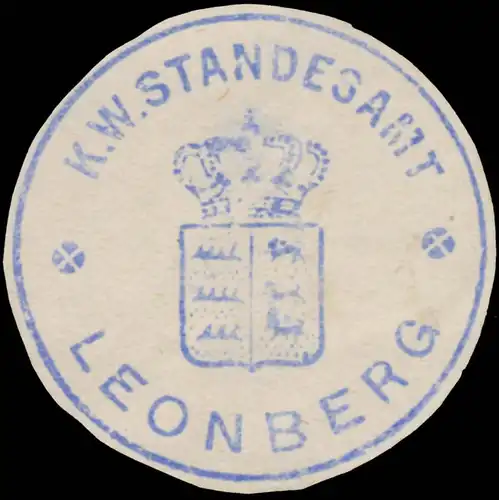 K.W. Standesamt Leonberg