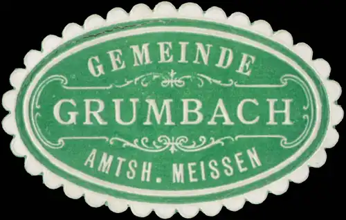 Gemeinde Grumbach Amtsh. MeiÃen