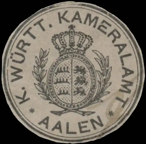 K.W. Kameralamt Aalen