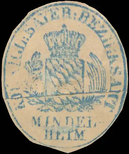 K. Bayern Bezirksamt Mindelheim