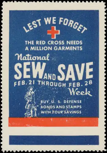 National Sew and Save - Red Cross