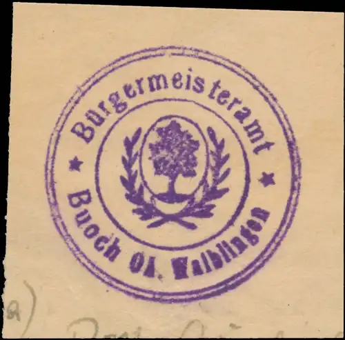 BÃ¼rgermeisteramt Buoch Oa. Waiblingen