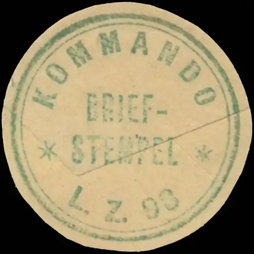 Kommando Luftschiff Zeppelin L.Z. 98