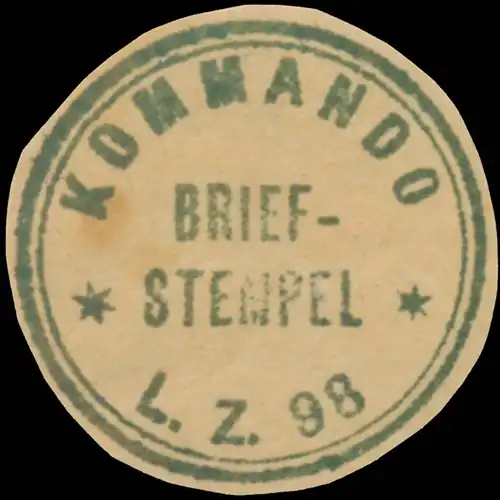 Kommando Luftschiff Zeppelin L.Z. 98