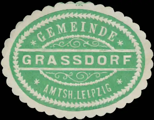 Gemeinde Grassdorf Amtsh. Leipzig