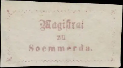 Magistrat zu Soemmerda