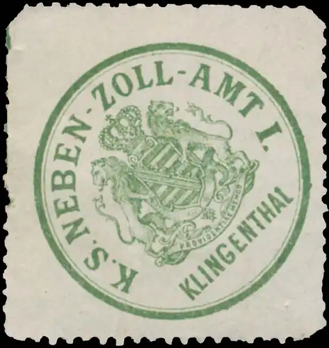 K.S. Nebenzollamt I Klingenthal