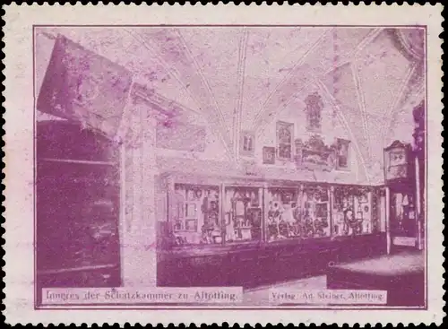 Inneres der Schatzkammer zu AltÃ¶tting