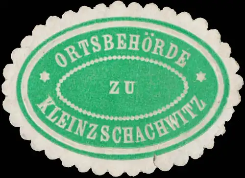 OrtsbehÃ¶rde zu Kleinzschachwitz