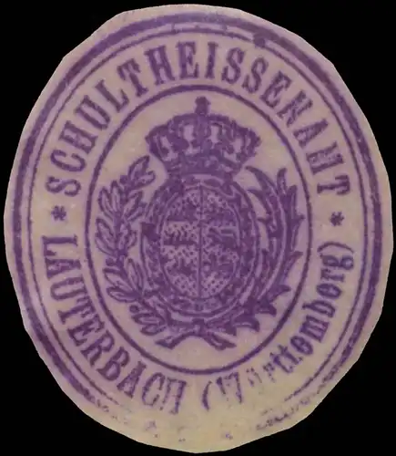 Schultheissenamt Lauterbach (WÃ¼rttemberg)