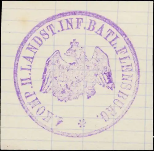 II. Landsturm-Bataillon Flensburg, 4. Kompagnie