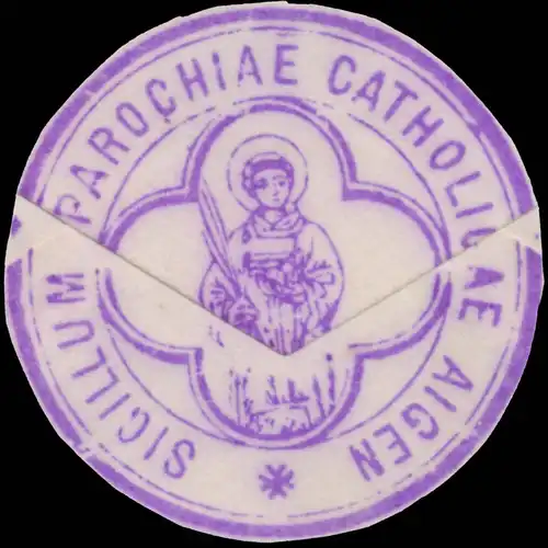 Sigillum parochiae catholicae Aigen