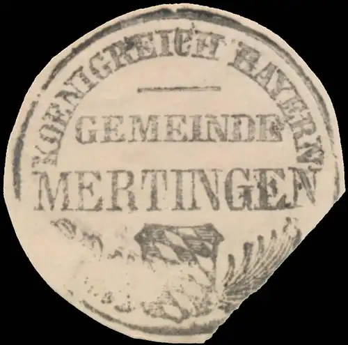 K. Bayern Gemeinde Mertingen