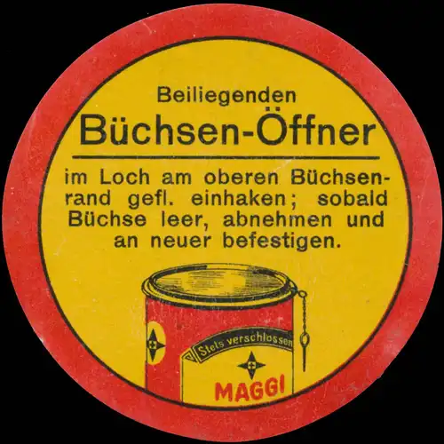 Maggi BÃ¼chsenÃ¶ffner